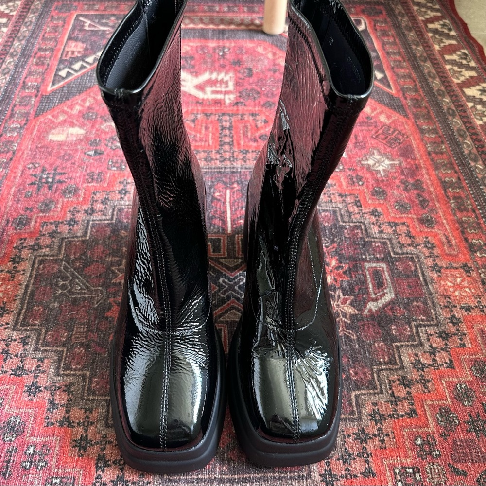 Free People Double Stack Platform Boot - Picture 2 of 7